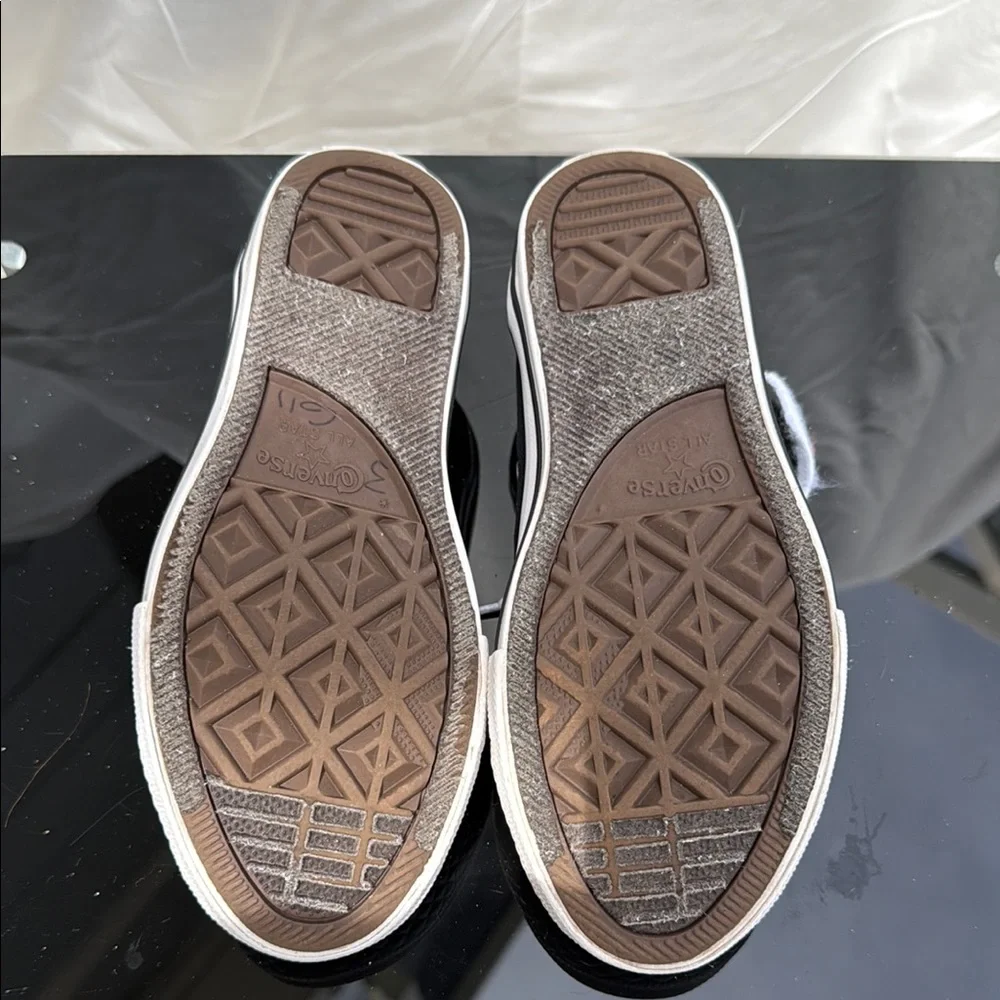 Converse All Star Black Canvas Shoes - Picture 6 of 7